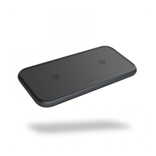 Kup Bezdrátová nabíječka ZENS Dual Aluminium Wireless Charger 2x10W černá - ZENS31 - {ean13} - Sklep Home Screen