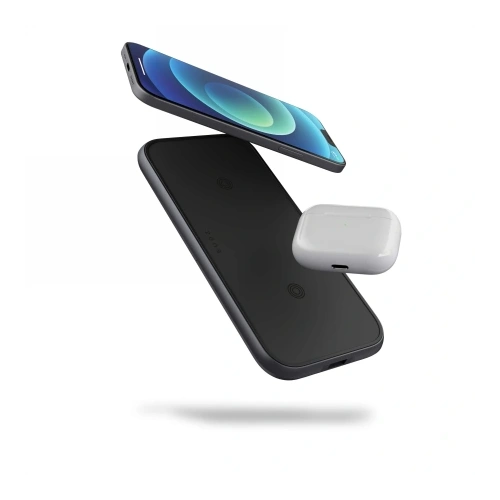 Kup Bezdrátová nabíječka ZENS Dual Aluminium Wireless Charger 2x10W černá - ZENS31 - {ean13} - Sklep Home Screen