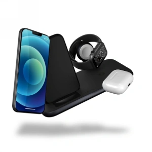 Kup Stanice nabíjení ZENS Aluminium 4w1 Stand Wireless Charger 45W černá - ZENS33 - {ean13} - Sklep Home Screen