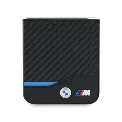 Kup BMW Samsung Tasche BMHCZF622NBCK Galaxy Z Flip6 Hartschale Carbon Blue Line schwarz/schwarz - BMW682 - {ean13} - Sklep Home Screen
