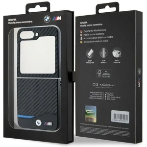 Kup Etui BMW BMHCZF622NBCK Samsung Galaxy Z Flip6 hardcase Carbon Blue Line czarny/black - BMW682 - {ean13} - Sklep Home Screen