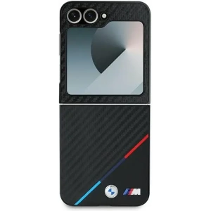 Kup Etui BMW BMHCZF623PUDTK Samsung Galaxy Z Flip6 hardcase Carbon Tricolor czarny/black - BMW683 - {ean13} - Sklep Home Screen