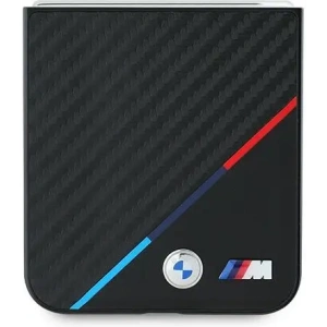 Kup Etui BMW BMHCZF623PUDTK Samsung Galaxy Z Flip6 hardcase Carbon Tricolor czarny/black - BMW683 - {ean13} - Sklep Home Screen
