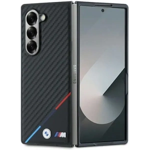 Kup Etui BMW BMHMZFD623PUDTK Samsung Galaxy Z Fold6 hardcase Carbon Tricolor czarny/black - BMW685 - {ean13} - Sklep Home Screen