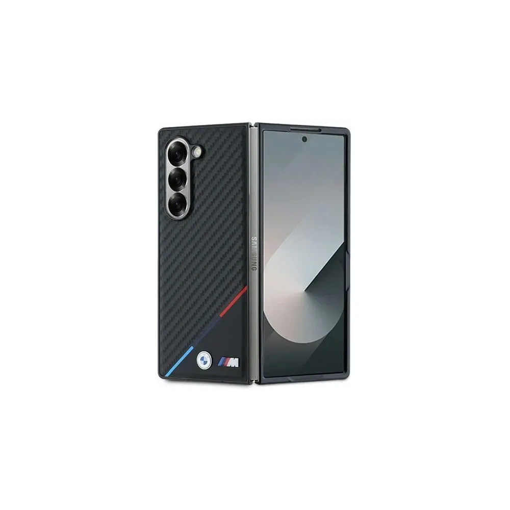 Etui BMW BMHMZFD623PUDTK Samsung Galaxy Z Fold6 hardcase Carbon Tricolor czarny/black - Galaxy Z Fold 6 - BMW