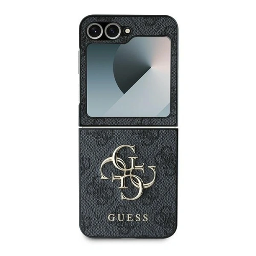 Kup Guess Samsung Tasche GUHCZF64GMGGR Galaxy Z Flip6 Leder 4G Metall Logo schwarz/schwarz - GUE3435 - {ean13} - Sklep Home Screen