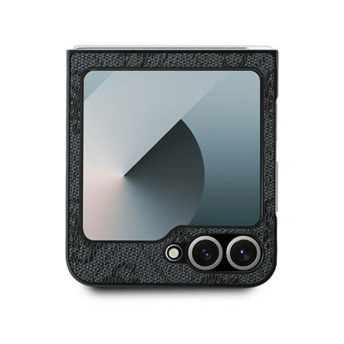 Kup Etui Guess GUHCZF64GMGGR Samsung Galaxy Z Flip6 kůže 4G kovové logo černá/black - GUE3435 - {ean13} - Sklep Home Screen