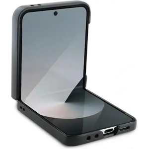 Kup Etui Guess GUHCZF64GMGGR Samsung Galaxy Z Flip6 bőr 4G fém logó fekete/black - GUE3435 - {ean13} - Sklep Home Screen