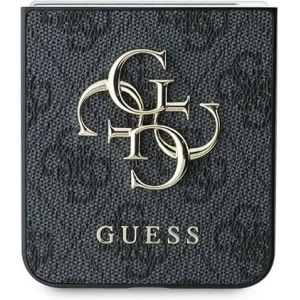 Kup Etui Guess GUHCZF64GMGGR Samsung Galaxy Z Flip6 Leather 4G Metal Logo czarny/black - GUE3435 - {ean13} - Sklep Home Screen