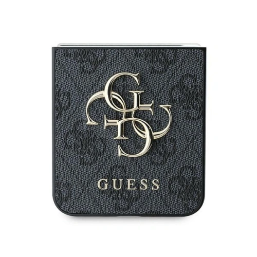 Kup Guess Samsung Tasche GUHCZF64GMGGR Galaxy Z Flip6 Leder 4G Metall Logo schwarz/schwarz - GUE3435 - {ean13} - Sklep Home Screen