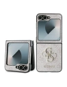 Kup Etui Guess GUHCZF64GMGPI Samsung Galaxy Z Flip6 Leather 4G Metal Logo różowy/pink - GUE3436 - {ean13} - Sklep Home Screen