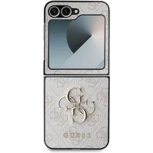 Kup Guess Samsung Husă GUHCZF64GMGPI Galaxy Z Flip6 Leather 4G Metal Logo roz/roz - GUE3436 - {ean13} - Sklep Home Screen