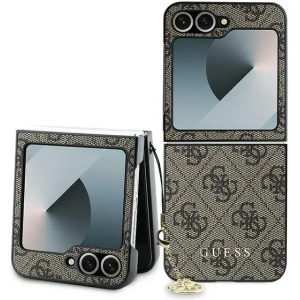 Kup Etui Guess GUHCZF6GF4GBR Samsung Galaxy Z Flip6 4G Charm brązowy/brown - GUE3437 - {ean13} - Sklep Home Screen