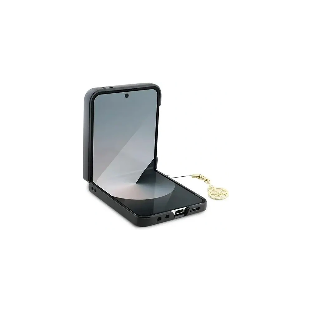 Etui Guess GUHCZF6GF4GBR Samsung Galaxy Z Flip6 4G Charm brązowy/brown - Galaxy Z Flip 6 - Guess