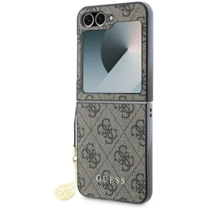 Kup Etui Guess GUHCZF6GF4GBR Samsung Galaxy Z Flip6 4G Charm brązowy/brown - GUE3437 - {ean13} - Sklep Home Screen