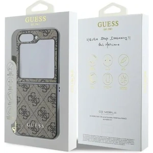 Kup Etui Guess GUHCZF6GF4GBR Samsung Galaxy Z Flip6 4G Charm brązowy/brown - GUE3437 - {ean13} - Sklep Home Screen