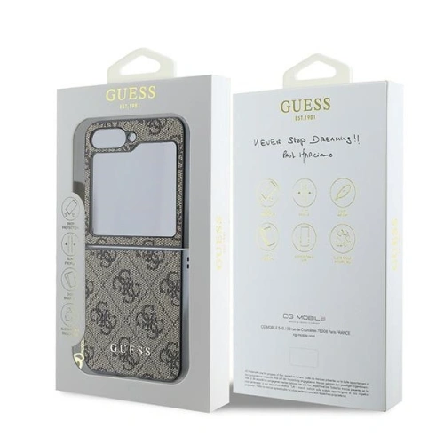 Kup Etui Guess GUHCZF6GF4GBR Samsung Galaxy Z Flip6 4G Charm hnědý/brown - GUE3437 - {ean13} - Sklep Home Screen