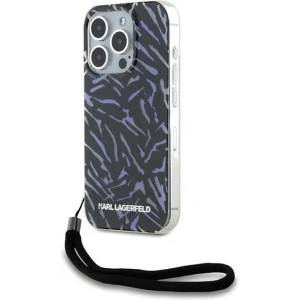 Kup Etui Karl Lagerfeld KLHCP15XHZBPKCCU Apple iPhone 15 Pro Max Zebra With Cord lila/purple - KLD2129 - {ean13} - Sklep Home Screen