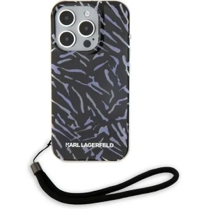 Kup Etui Karl Lagerfeld KLHCP15XHZBPKCCU Apple iPhone 15 Pro Max Zebra With Cord fioletowy/purple - KLD2129 - {ean13} - Sklep Home Screen