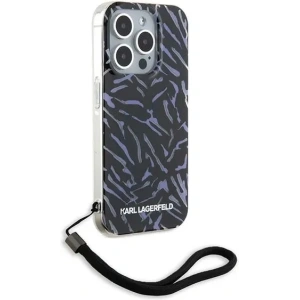 Kup Etui Karl Lagerfeld KLHCP15XHZBPKCCU Apple iPhone 15 Pro Max Zebra With Cord fioletowy/purple - KLD2129 - {ean13} - Sklep Home Screen