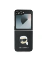 Kup Karl Lagerfeld Samsung Tasche KLHCZF6PGKSKIHK Galaxy Z Flip6 Saffiano Monogram schwarz/schwarz - KLD2130 - {ean13} - Sklep Home Screen