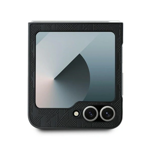 Kup Karl Lagerfeld Samsung Husă KLHCZF6PGKSKIHK Galaxy Z Flip6 Saffiano Monogram negru/negru - KLD2130 - {ean13} - Sklep Home Screen