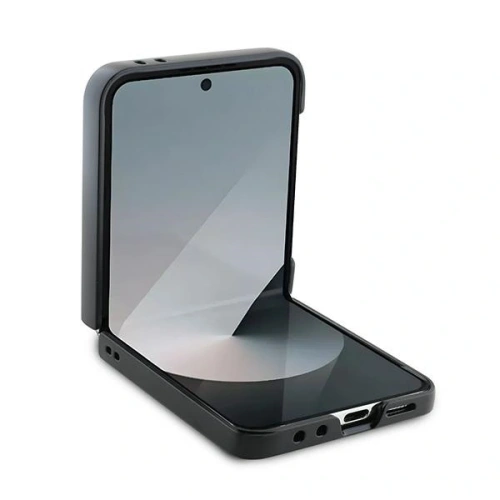 Kup Karl Lagerfeld Samsung Husă KLHCZF6PGKSKIHK Galaxy Z Flip6 Saffiano Monogram negru/negru - KLD2130 - {ean13} - Sklep Home Screen