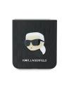 Kup Karl Lagerfeld Samsung Tasche KLHCZF6PGKSKIHK Galaxy Z Flip6 Saffiano Monogram schwarz/schwarz - KLD2130 - {ean13} - Sklep Home Screen