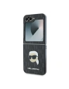 Kup Karl Lagerfeld Samsung Tasche KLHCZF6PGKSKIHK Galaxy Z Flip6 Saffiano Monogram schwarz/schwarz - KLD2130 - {ean13} - Sklep Home Screen