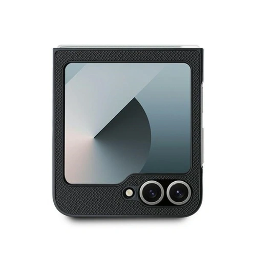 Kup Karl Lagerfeld Samsung Husă KLHCZF6SAPKCNPK Galaxy Z Flip6 Saffiano Metal Pin negru/negru - KLD2131 - {ean13} - Sklep Home Screen
