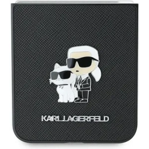 Kup Etui Karl Lagerfeld KLHCZF6SAPKCNPK Samsung Galaxy Z Flip6 Saffiano Metal Pin czarny/black - KLD2131 - {ean13} - Sklep Home Screen