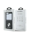 Kup Karl Lagerfeld Samsung Husă KLHCZF6SAPKCNPK Galaxy Z Flip6 Saffiano Metal Pin negru/negru - KLD2131 - {ean13} - Sklep Home Screen