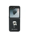 Kup Karl Lagerfeld Samsung Husă KLHCZF6SAPKINPK Galaxy Z Flip6 Saffiano Monogram Iconik Pin negru/negru - KLD2132 - {ean13} - Sklep Home Screen