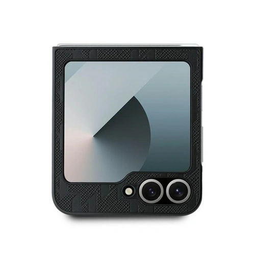 Kup Karl Lagerfeld Samsung Husă KLHCZF6SAPKINPK Galaxy Z Flip6 Saffiano Monogram Iconik Pin negru/negru - KLD2132 - {ean13} - Sklep Home Screen