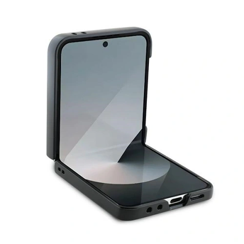 Buy Case Karl Lagerfeld KLHCZF6SAPKINPK Samsung Galaxy Z Flip6 Saffiano Monogram Iconik Pin black/black - KLD2132 - {ean13} - Home Screen Store Europe