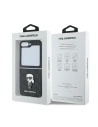 Buy Case Karl Lagerfeld KLHCZF6SAPKINPK Samsung Galaxy Z Flip6 Saffiano Monogram Iconik Pin black/black - KLD2132 - {ean13} - Home Screen Store Europe