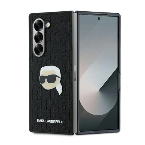 Kup Etui Karl Lagerfeld KLHCZFD6PGKSKIHK Samsung Galaxy Z Fold6 Saffiano Monogram Head Pin czarny/black - KLD2133 - {ean13} - Sklep Home Screen