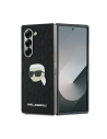 Karl Lagerfeld Samsung Tasche KLHCZFD6PGKSKIHK Galaxy Z Fold6 Saffiano Monogram Head Pin schwarz/schwarz - Galaxy Z Fold 6 - Karl Lagerfeld