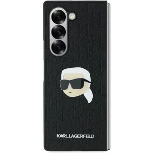 Kup Etui Karl Lagerfeld KLHCZFD6PGKSKIHK Samsung Galaxy Z Fold6 Saffiano Monogram Head Pin czarny/black - KLD2133 - {ean13} - Sklep Home Screen