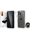 Sada Spigen Bundle Pack pouzdro Crystal Flex + sklo Glas.tR Slim HD + držák Style Ring Apple iPhone 14 - iPhone 14 - Spigen