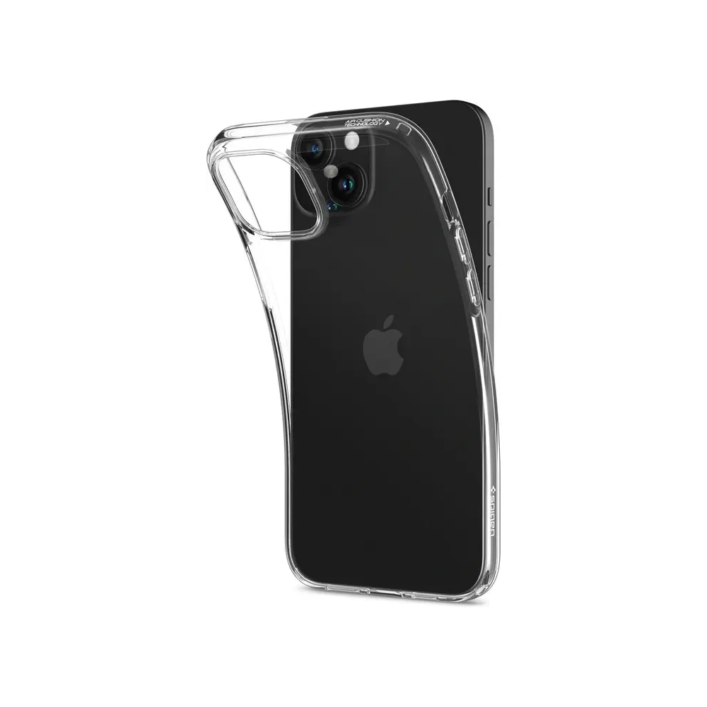 Zestaw Spigen Bundle Pack etui Crystal Flex + szkło Glas.tR Slim HD + uchwyt Style Ring Apple iPhone 14 - iPhone 14 - Spigen