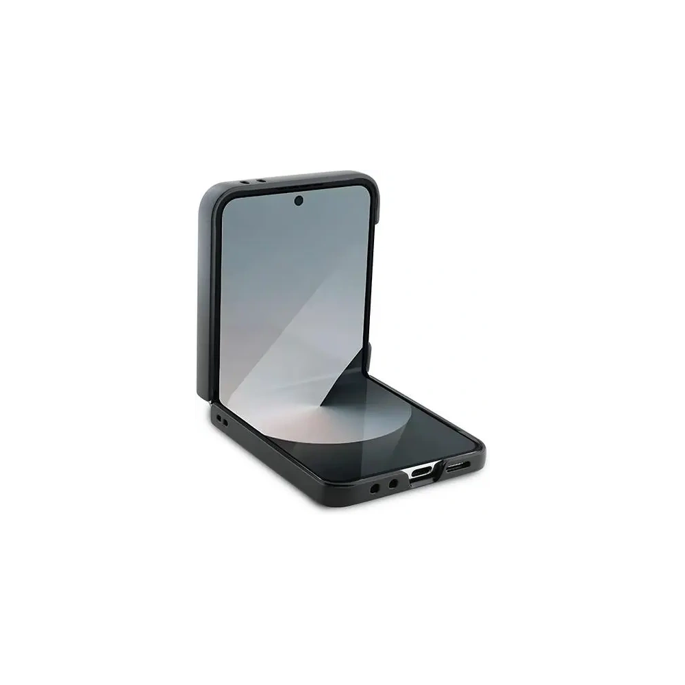 Etui Guess GUHCZF6HGGSHD Samsung Galaxy Z Flip6 4G Glitter Script złoty - Galaxy Z Flip 6 - Guess