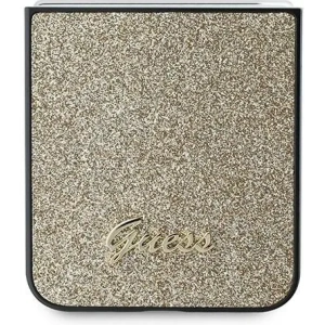 Kup Etui Guess GUHCZF6HGGSHD Samsung Galaxy Z Flip6 4G Glitter Script złoty - GUE3439 - {ean13} - Sklep Home Screen