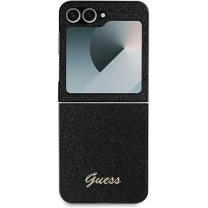 Kup Etui Guess GUHCZF6HGGSHK Samsung Galaxy Z Flip6 4G Glitter Script czarny - GUE3440 - {ean13} - Sklep Home Screen