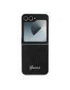 Buy Case Guess GUHCZF6HGGSHK Samsung Galaxy Z Flip6 4G Glitter Script black - GUE3440 - {ean13} - Home Screen Store Europe