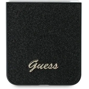 Kup Etui Guess GUHCZF6HGGSHK Samsung Galaxy Z Flip6 4G Glitter Script czarny - GUE3440 - {ean13} - Sklep Home Screen
