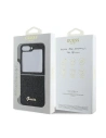 Buy Case Guess GUHCZF6HGGSHK Samsung Galaxy Z Flip6 4G Glitter Script black - GUE3440 - {ean13} - Home Screen Store Europe