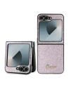Case Guess GUHCZF6HGGSHP Samsung Galaxy Z Flip6 4G Glitter Script pink - Galaxy Z Flip 6 - Guess