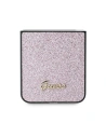 Kup Guess Samsung Husă GUHCZF6HGGSHP Galaxy Z Flip6 4G Glitter Script roz - GUE3441 - {ean13} - Sklep Home Screen