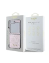 Kup Guess Samsung Husă GUHCZF6HGGSHP Galaxy Z Flip6 4G Glitter Script roz - GUE3441 - {ean13} - Sklep Home Screen
